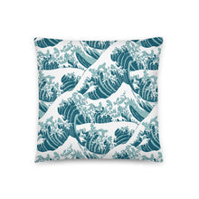 Load image into Gallery viewer, Big Wave Throw Pillow