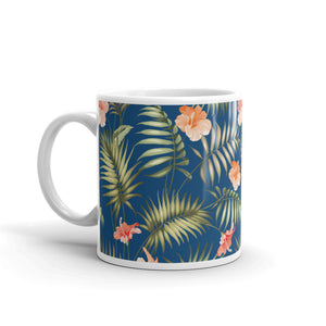 Blue Hibiscus Mug