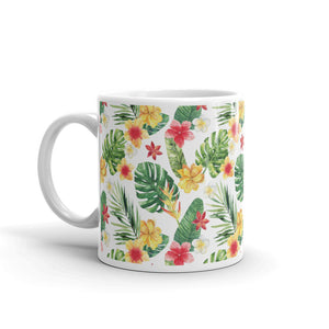 Hibiscus Print Mug