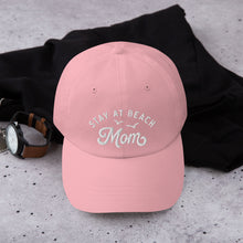 Load image into Gallery viewer, Stay at Beach Mom Dad hat