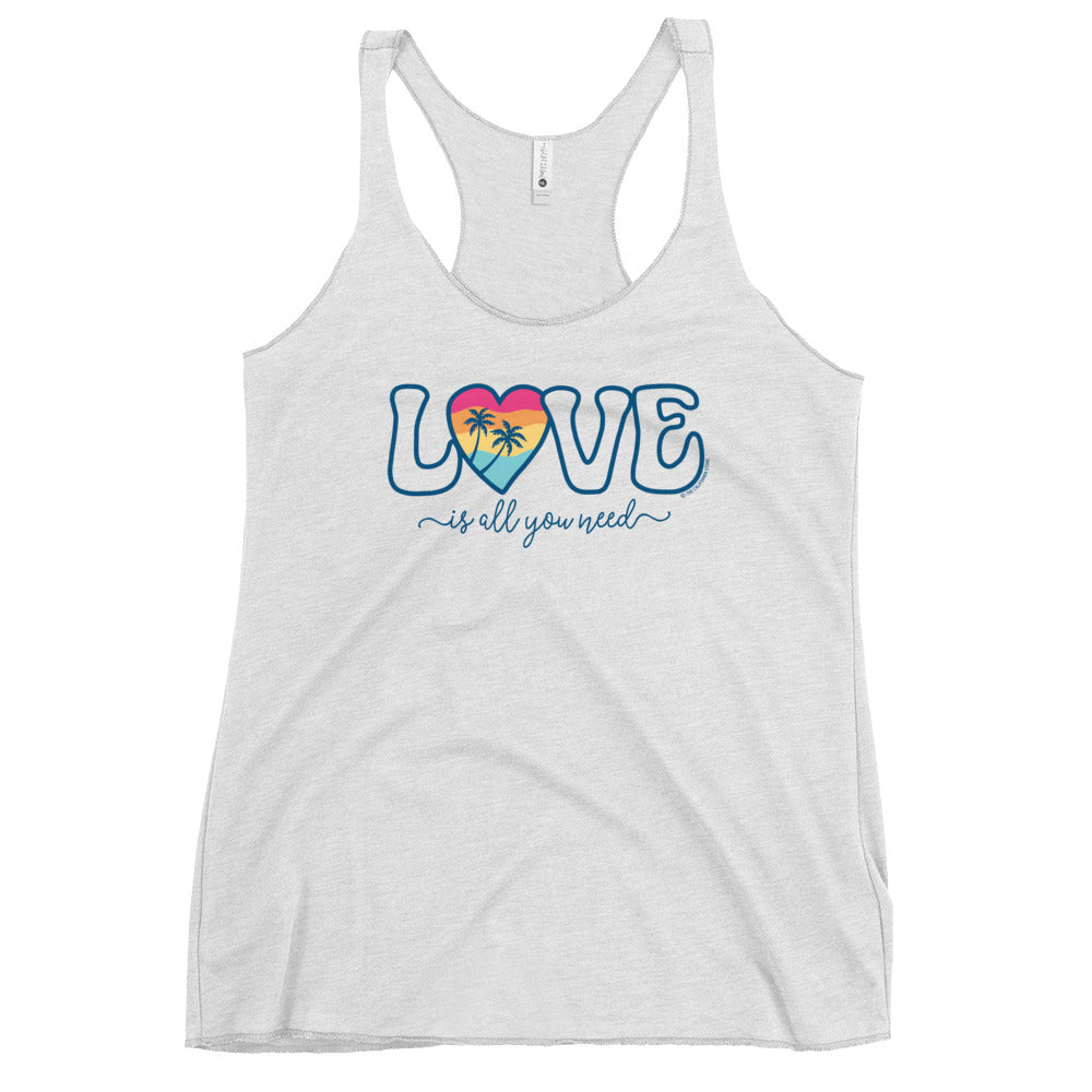 Love is All You Need Women's Racerback Tank